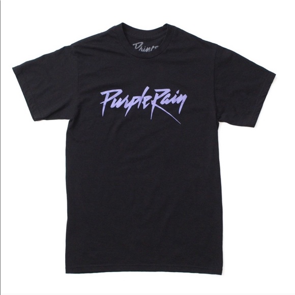 Prince “Purple Rain” Logo Band Tee